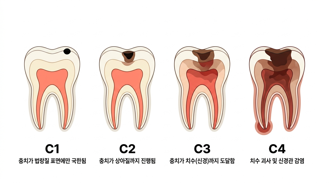 안 아픈 충치 치료, 꼭 해야 할까? C1 단계 논쟁과 최소 침습 옵션 총정리