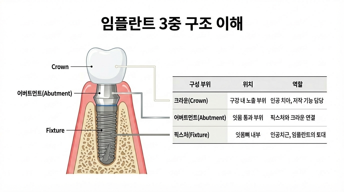 임플란트의 구조